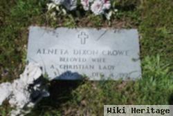 Alneta Elizabeth Dixon Crowe