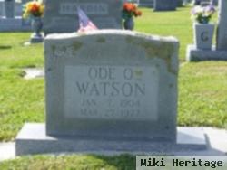 Odus Otto "ode" Watson