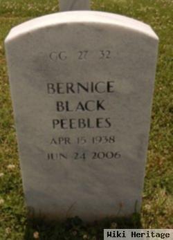 Bernice Black Peebles