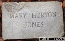 Mary Horton Jones