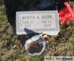 Myrtle A. Boink