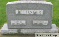 Christine C Lins Bettinger