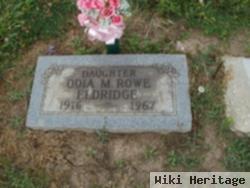 Odia M. Rowe Eldridge