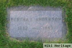 Bertha L Anderson