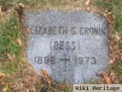 Elizabeth Gertrude "bess" Kenealy Cronin