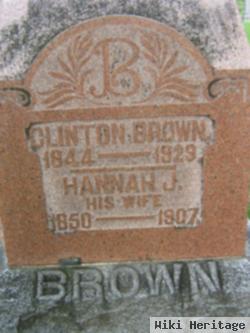 Hannah Jane Pitman Brown