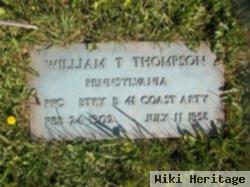 Pfc William T. Thompson