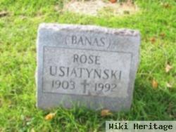 Rose Banas Usiatynski