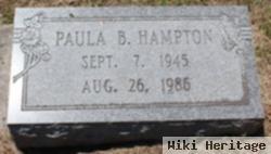 Paula B. Hampton