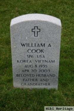 Spec William A Cook