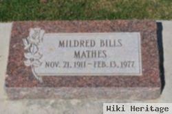 Sarah Mildred Bills Mathes