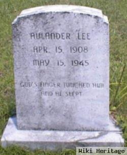 Aulander Lee