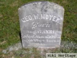 George W Moyer