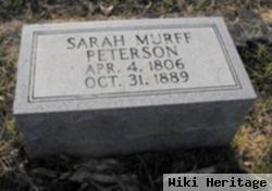 Sarah Murff Peterson