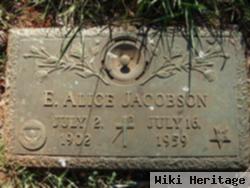 E Alice Jacobson