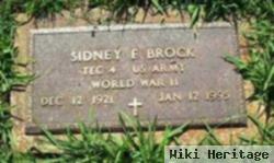 Sidney F Brock