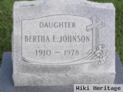 Bertha E Johnson