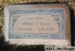 Rhoda A. Herin Biggs