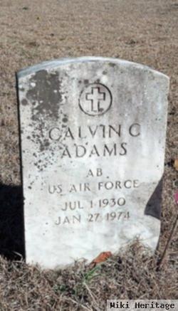 Calvin C Adams