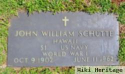 John William Schutte