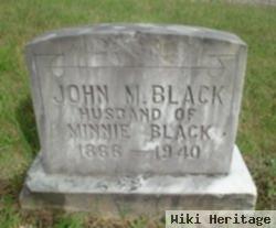 John M Black