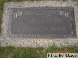 Leslie A Hunter