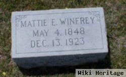 Martha Elizabeth "mattie" Ford Winfrey