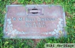 William Monroe "bill" Owensby