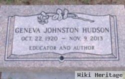 Geneva Mildred Johnston Hudson