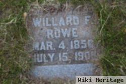 Willard Francis Rowe