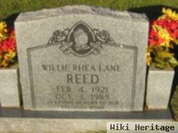 Willie Rhea Lane Reed