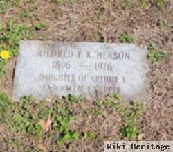 Mildred F Pepper Kenerson