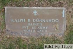 Pvt Ralph B Donnahoo