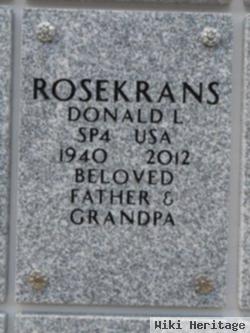 Donald L. Rosekrans