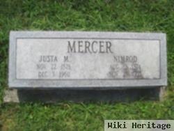 Justa M. Mercer