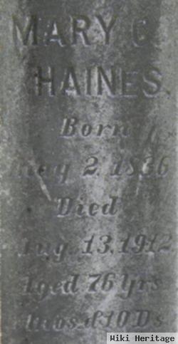 Mary Cathrine Bowers Haines