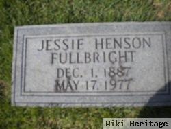 Jessie Henson Fullbright