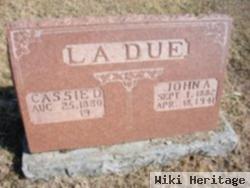 John A. Ladue