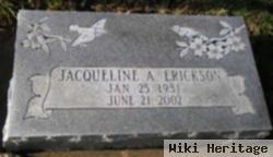 Jacqueline A Erickson