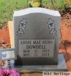 Annie Mae Nunn Dowdell