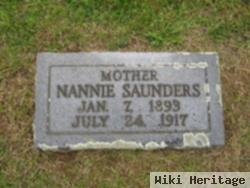 Nannie Watts Saunders