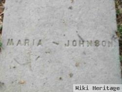 Maria Johnson