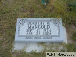 Dorothy M. Gray Mangold