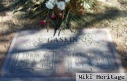 Edwin C Gaskin