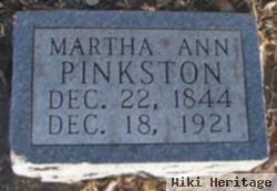 Martha Ann Smith Pinkston