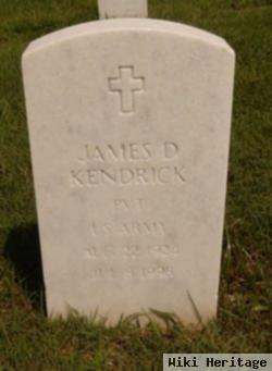 James D Kendrick