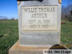 Willie Thomas Arthur