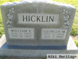 Georgia M Hicklin