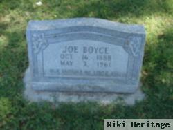 Joseph M "joe" Boyce