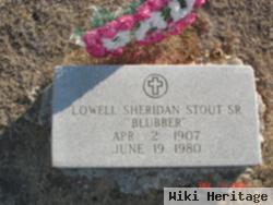 Lowell Sheridan "blubber" Stout, Sr